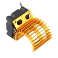 thumbnail image 3 of Heat Sink With Cooling Fan Motor For 1/10 Scale Electric RC Car 380 / 390, 3 of 8