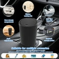 thumbnail image 4 of OKYMOTOR 2Pcs Car Trash Cup Holder with Lid Leak Proof ABS Car Trash Can 2 Rolls Trash Bags Included, One-Hand Operation for Car Home & Office, 4 of 10