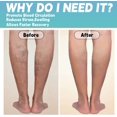 thumbnail image 3 of Lot de 2 Bas de compression Médicale Ouverts pour Hommes et Femmes, 3 of 5
