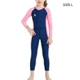thumbnail image 2 of Kid Wetsuit infantil con traje de niño niños traje humo verano traje mojado al aire libre niño traje de baño para el verano natación al aire libre surfing buceo oscuro bule l seitruly OD003688-03, 2 of 7