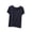 Navy, variant on Sleep Tops for Women Cute Print Soft Crew Neck Pajama Tops Casual Comfy Short Sleeve Lounge T-Shirt
