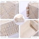 thumbnail image 5 of 1 cesta de almacenamiento trenzada, trenzada decorativa bohemia de 30 x 14 x 10 cm, 5 of 6
