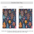 thumbnail image 4 of Yayeee Garden Flag 12"x18" Double Sided Outdoor Yard Lawn Holiday Decorations, Pink Christmas Splendor, 4 of 6