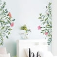 thumbnail image 1 of Vinilo decorativo ZHAOCHENG PÉTALOS DE FLORES 110x47cm Adhesivo de pared, 1 of 5