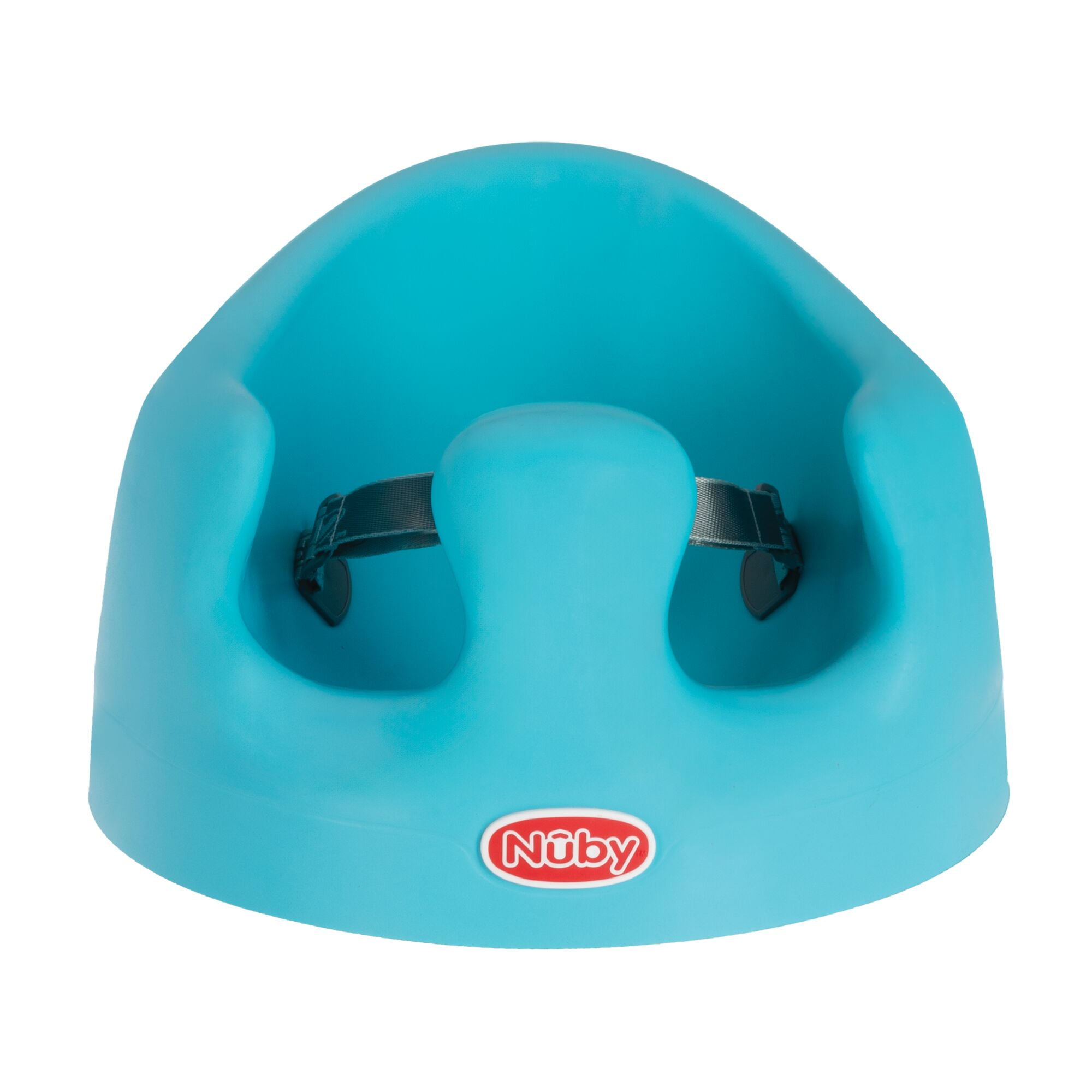 Nuby My Floor Seat Soft Foam Baby Booster Seat for Babies, Aqua