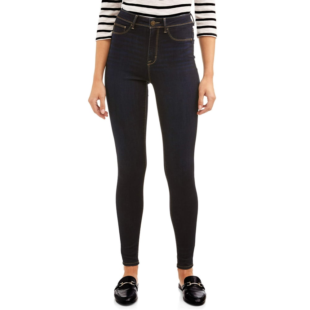 time and tru high waisted jeggings