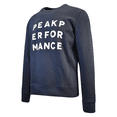 thumbnail image 2 of Peak Performance Men's Sweatshirt Navy Block Letters Long Sleeve (S02), 2 of 8