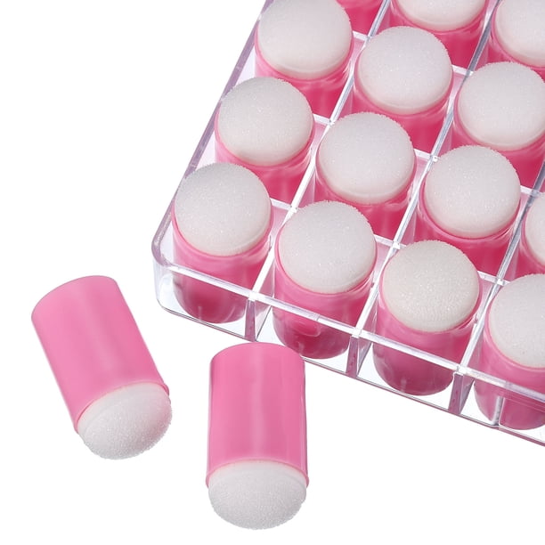 Kit Peinture éponge à Doigts – 6 Tampons Encreurs, 5 éponges Formes, Chiffon – Activité Créative Enfant – Cadeau Artistique