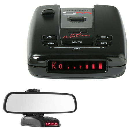 Escort Passport S55 High Performance Radar /Laser Detector with RadarMount Car Mirror Mount Bracket For Radar