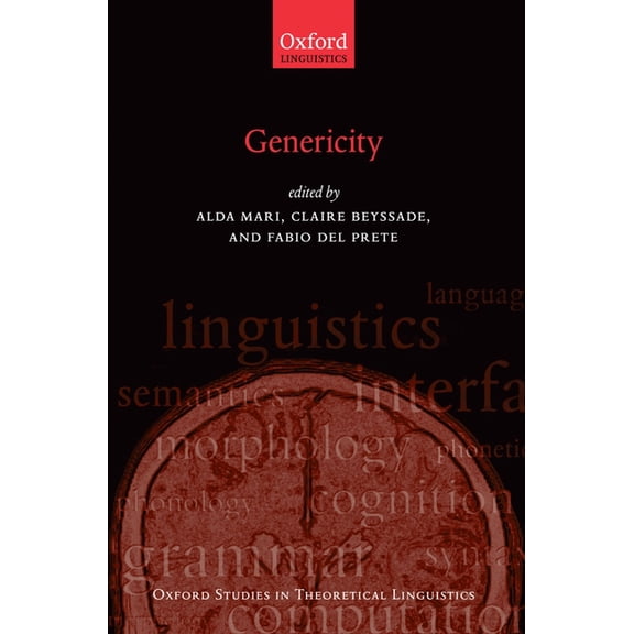 Oxford Studies in Theoretical Linguistic Genericity, (Paperback)