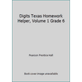 thumbnail image 1 of Pre-Owned Digits Texas Homework Helper, Volume 1 Grade 6 (Hardcover) 0133269914 9780133269918, 1 of 1