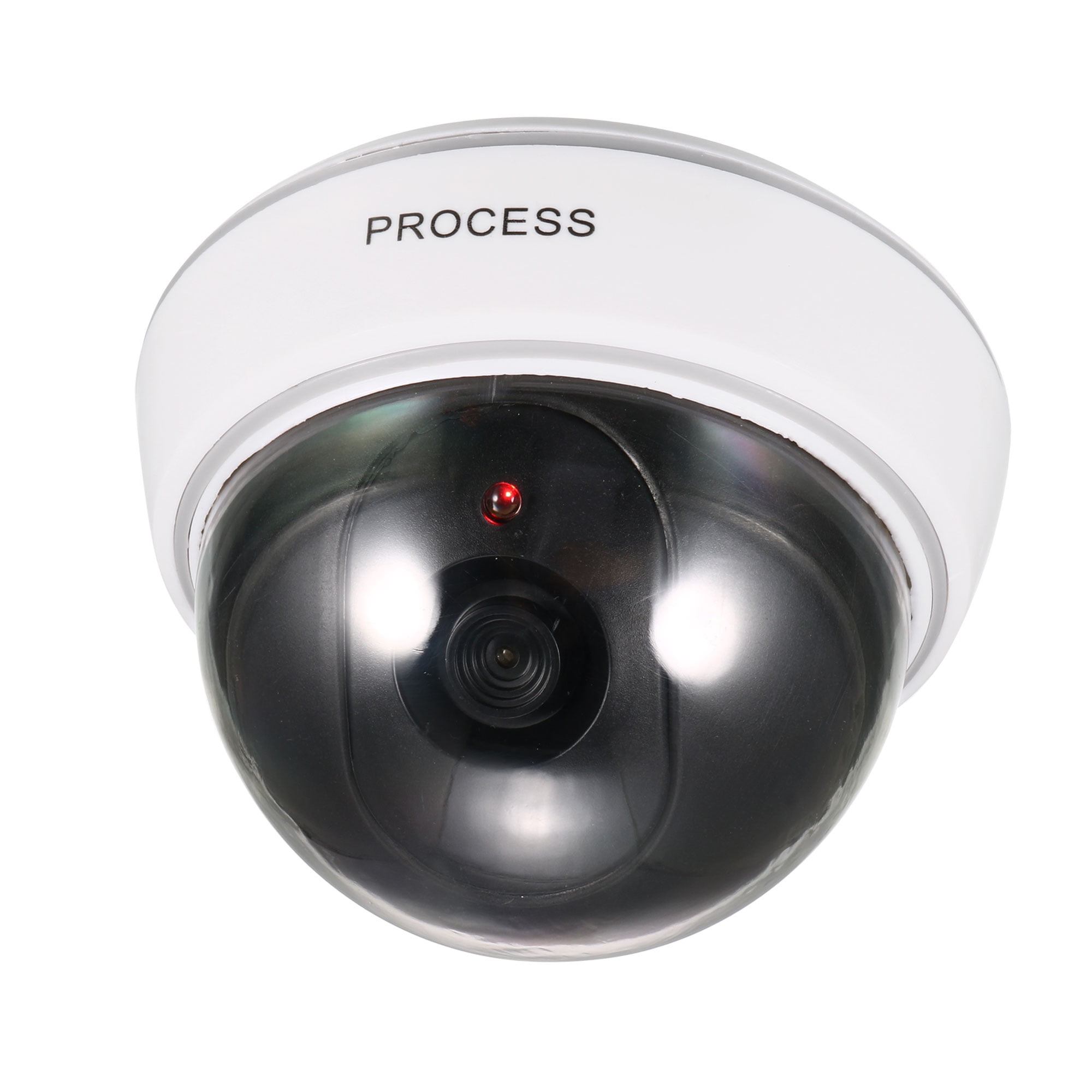 UniquExceptional UDC8-white Fake Dome Security Cameras with 30 Illuminating Nightime LEDs Indoor Dummy