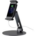 thumbnail image 1 of Support de Téléphone Portable Réglable Multi-angle pour Tablette de Bureau Pliable base en Aluminium Adapté pour Support Paresseux de 4-14 Pouces, 1 of 5