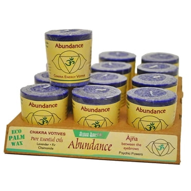Aloha Bay - Chakra Energy Votive Candle Abundance - 2 oz.