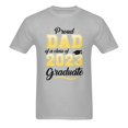 thumbnail image 2 of Proud Dad of a 2023 Graduate Shirts, Father' Day Class of 2023 Graduation Family T-Shirts, Gray, 2 of 4