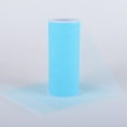 thumbnail image 2 of Light Blue Premium Glitter Tulle Fabric ( W: 6 Inch | L: 10 Yards ), 2 of 2