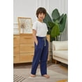thumbnail image 5 of HiddenValor Boys Knit Cotton Pajama Lounge Pants with Pockets - Blue, X-Small, 5 of 6