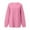 Pink, variant on Ladies Fashion Casual Solid Color Loose Long Sleeved Hoodie Top Binding Heavy Sweatshirts for Women Dresses Elderly Big And Tall Athletic Hoodie Good Vibe Sweatshirt Women Athletic Hoodie Jacket with