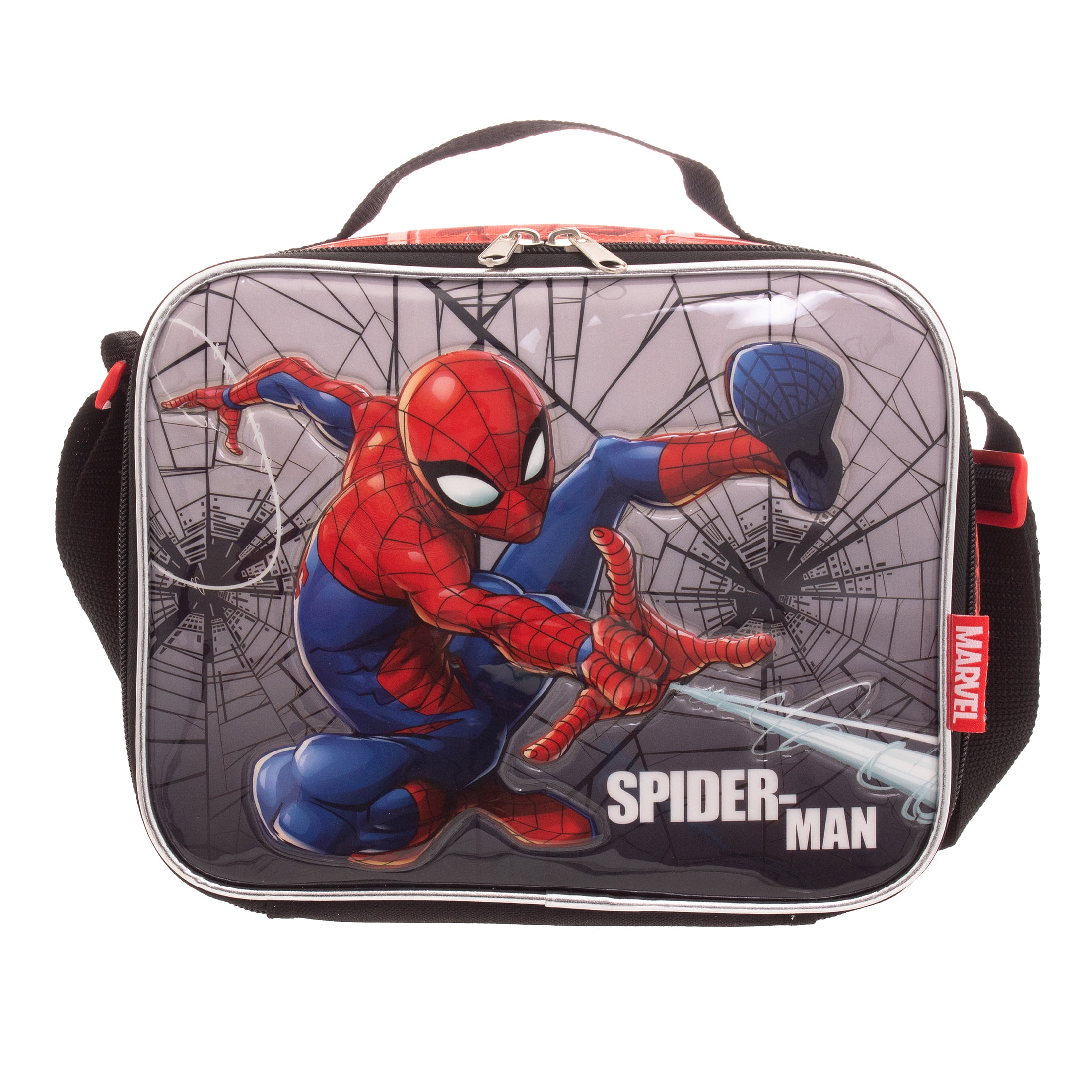 Grupo Ruz Sa De Cv Spider-man Lonchera Rectangular - Walmart.com