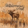 thumbnail image 2 of Fisk, Arnie 12x12 White Modern Wood Framed Museum Art Print Titled - Wilderness Trail, 2 of 4