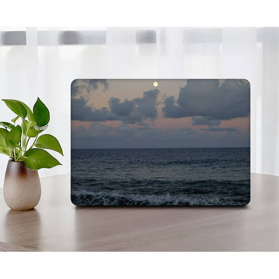 KSK KAISHEK Hard Shell Case Cover for 2019 2018 2017 2016 Rel. MacBook Pro 15 inchs with Touch ID Model: A1707/A1990 Sky Series 0506