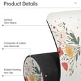 thumbnail image 4 of Yayeee Faucet Mat for Kitchen Sink 14.7" Diatomite Long Splash Guard Pad, Gray Cute Flower, 4 of 7