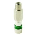 thumbnail image 1 of ICM ICMFS6US RG6 Female Universal Splice, Nickel, 1 of 1
