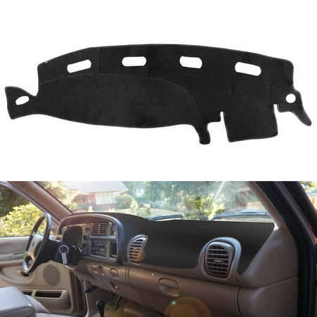 Color Dashboard Cover Dodge Ram - EEEkit Dashboard Covers,suit for for Dodge Ram 1500 2500 3500 1998-2001,NO Shrink, NO Fade or Distort,Won’t Break Dash Sensors