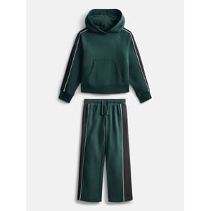 Wonder Nation Boys Colorblock Hoodie and Sweatpants Set