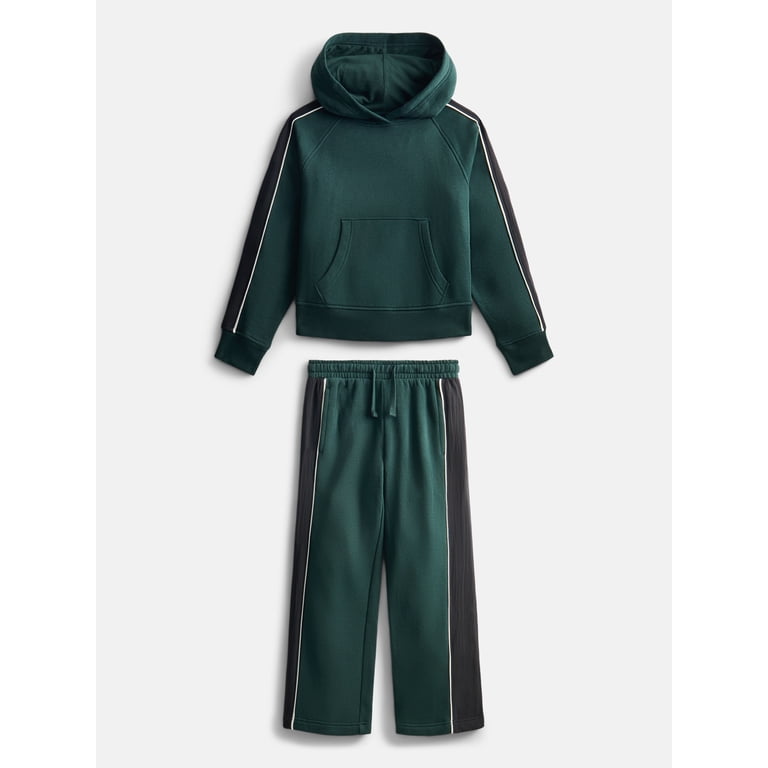 Wonder Nation Boys Colorblock Hoodie and Sweatpants Set photo 1