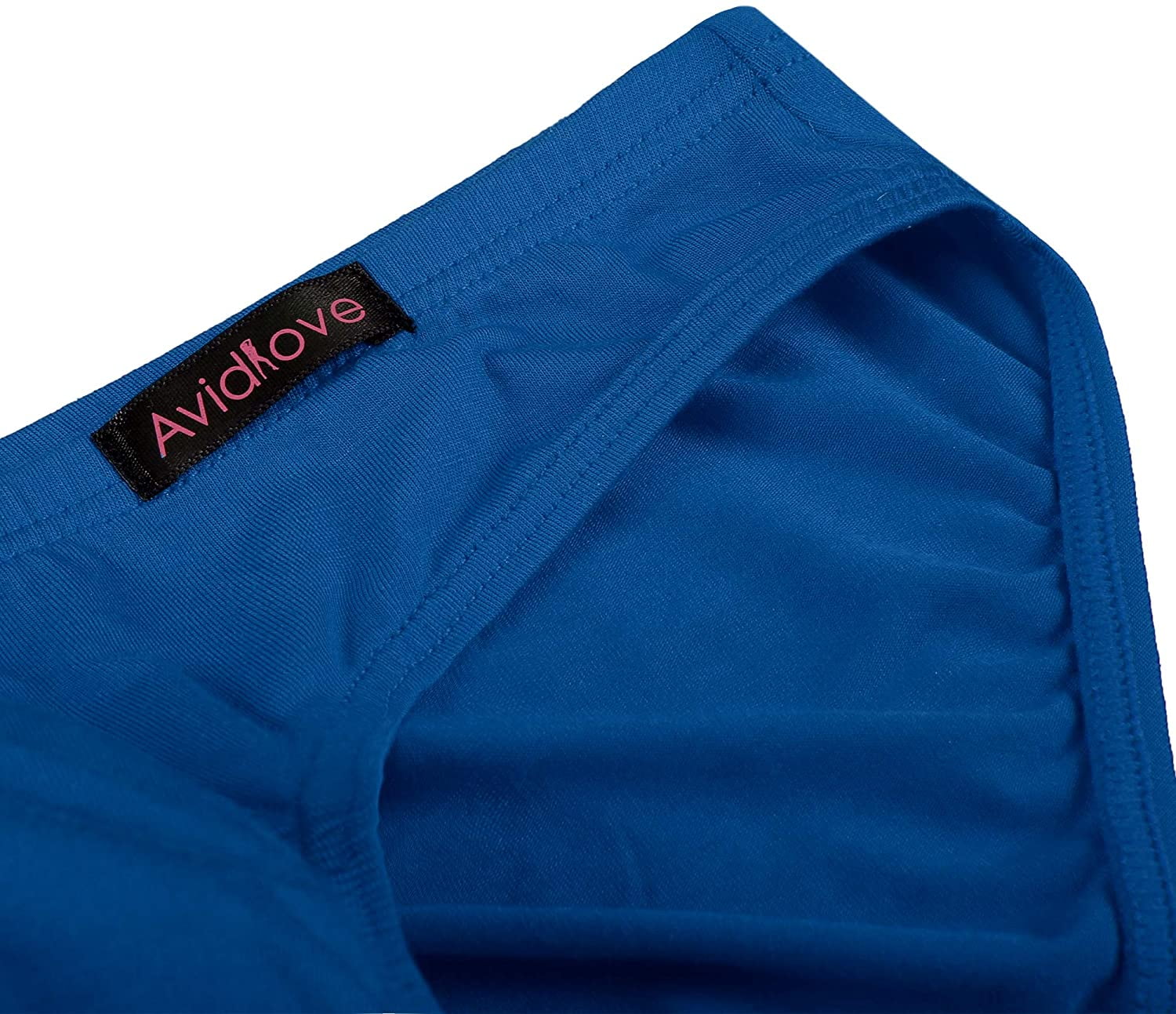 Avidlove Underwear Men's 4 Pack Briefs Classic Low Rise Bikini Stretchy Hip  Briefs Bikini Sky Blue 