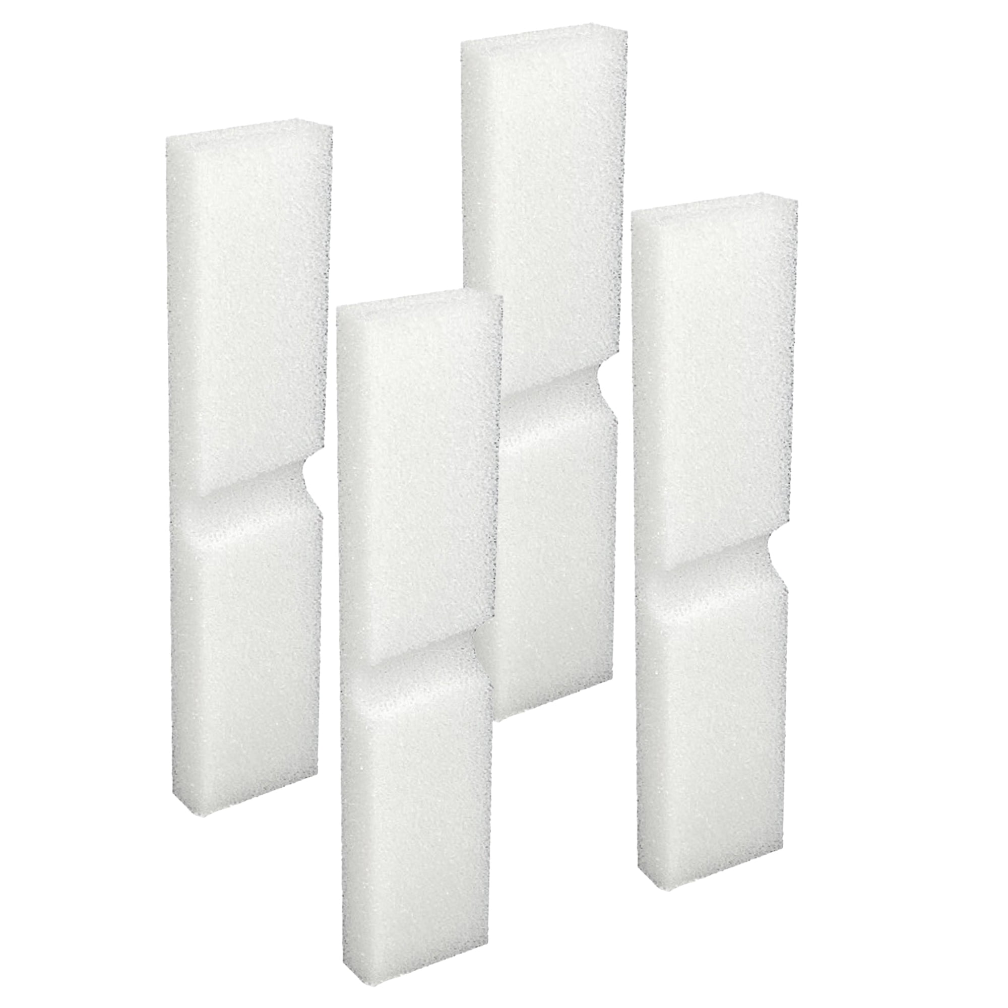 TropicAqua Foam Filter Pads Replacement Compatible with Fluval Fx4 FX5 FX6 Canister Filter Aquarium Bio Sponge (Pack of 8)