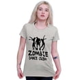 thumbnail image 4 of Zombie Dance Crew Walking Apocalypse Womens Slim Fit Graphic Tee Brisco Brands S, 4 of 5