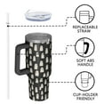thumbnail image 4 of Halloween Modern 40oz Tumbler– Stainless Steel Insulated Tumbler with Handle and Straw, Large Capacity Travel Cup for Hot & Cold Drinks, 4 of 7