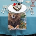 thumbnail image 4 of Nawy Cloth Napkins - Premium Polyester Fabric for Events and Home Decor 4 PCS, 4 of 7