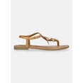 thumbnail image 2 of Time and Tru Women's Shell Thong Sandal, 2 of 6