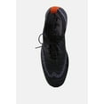 thumbnail image 4 of Casual Knitted Brogue Sneakers, 4 of 11