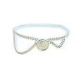 thumbnail image 4 of Women Fashion Belt Gold Metal Chain Side Wave Coin Waist Hip XS S M, 4 of 10