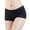 Black, variant on Cotton Thongs For Women,Women's Beyond Comfort Hi Cut Panties Light Blue,M