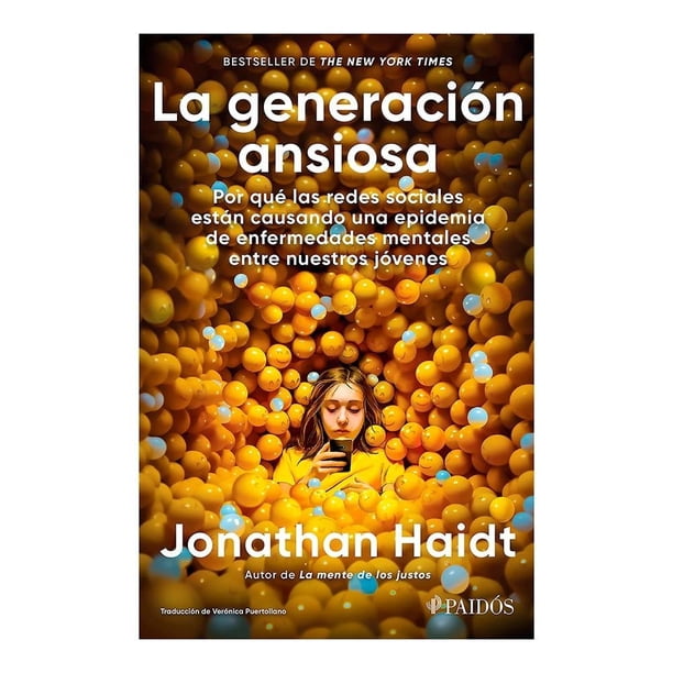 La Generación Ansiosa Paidós Jonathan Haidt