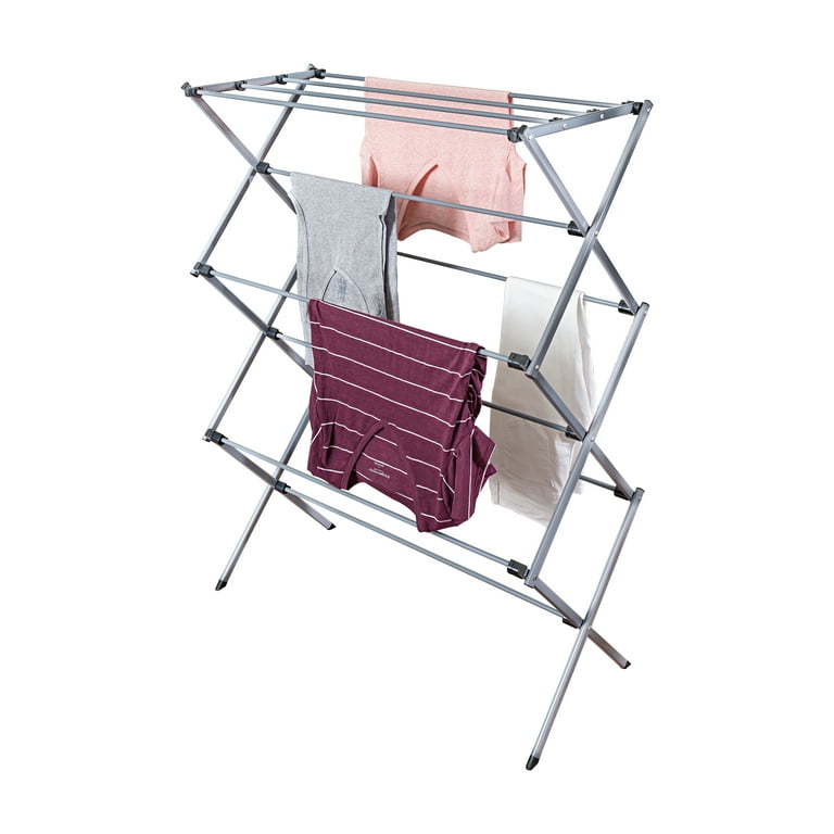 Laundry accordion drying rack hot sale