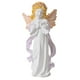 thumbnail image 1 of Estatua de ángel rezando, querubín, figuritas, adorno, obra de arte, figura, decoración del hogar, oración Violeta7.2x5.5x14.8cm, 1 of 9