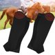 thumbnail image 4 of Protectores de piernas ecuestres para adultos polainas ecuestres 2 piezas medias chaparreras transpirables medias chaparreras reutilizables para montar a caballo para patio de Amonsee Otros, 4 of 8