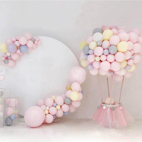 100 Pcs/ensemble Ballons Colorés Exquis 5 Pouces Décoratifs Boîte de Nuit Festival Mariage Fête Anniversaire Anniversaire Banquet Ballons