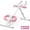 White, variant on Adjustable Ab Trainer For Core Workout At Home, Foldable, Knee Support, Abdominal Exercise Machine For Home, Core Training System Black