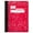 Red, variant on Mead Square Deal Color Composition Book Wide Ruled 100 Sheets 7 12 x 9 34 Green