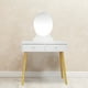 thumbnail image 1 of Mobi Tocador de Madera Modelo Rodano Color Blanco, 1 of 5