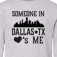 thumbnail image 4 of Inktastic Dallas Texas Someone Loves Me Long Sleeve Youth T-Shirt, 4 of 5