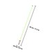 thumbnail image 2 of unbranded Truss Rod Para Guitarra De Metal Color Verde Claro Ajustable En Dos Direcciones Para Sonido, 2 of 8