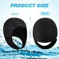 thumbnail image 2 of BlinkLLX 2 Pcs Neoprene Diving Hood Thermal Wetsuit Hood Cap Swim Caps with Chin Straps Snorkeling Neoprene Surf Beanie 2.5 mm Diving Headgear for Men Women Sailing Water Sports, 2 of 12